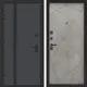 Входная дверь Bunker Бункер BN-12 левый 205x96см цвет веллюто оскуро/бетон светлый с панелью ФЛ-291
