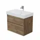 Тумба под раковину подвесная Aquanet 00346316 75см цвет дуб рустикальный