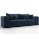 Диван прямой Лига-058 НПБ Лига диванов 129381 270x80x114 см велюр цвет tower 13 синий