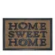 Коврик придверный Borghouse Home sweet home 40x60 см