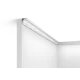 Плинтус Cosca 00-00073346 на стену и потолок полистирол белый 2000x20x20 мм 1 шт