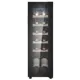 Винный шкаф Weissgauff 27х82.7х49 см 12 бутылки цвет черный