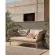Диван садовый La Forma Bellano 052570 176x80x70 см эвкалипт серый