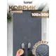 Коврик icarpet Лабиринт с тиснением 100х300 см серый 01 S