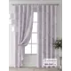 Комплект штор Comfy way Форнерс - 402 - 240 см CW709402240-240 на шторной ленте 240x150 см цвет фиолетовый