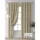 Комплект штор Comfy way Форнерс - 614 - 260 см CW709614260-260 на шторной ленте 260x150 см цвет бежевый