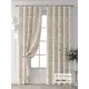 Комплект штор Comfy way Форнерс - 619 - 260 см CW709619260-260 на шторной ленте 260x150 см цвет бежевый