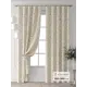 Комплект штор Comfy way Форнерс - 743 - 260 см CW709743260-260 на шторной ленте 260x150 см цвет бежевый