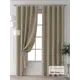 Комплект штор Comfy way Форнерс - 697 - 240 см CW709697240-240 на шторной ленте 240x150 см цвет бежевый