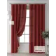 Комплект штор Comfy way Форнерс - 698 - 240 см CW709698240-240 на шторной ленте 240x150 см цвет красный