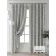 Комплект штор Comfy way Форнерс - 646 - 240 см CW709646240-240 на шторной ленте 240x150 см цвет серый