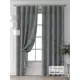 Комплект штор Comfy way Форнерс - 650 - 240 см CW709650240-240 на шторной ленте 240x150 см цвет серый