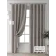 Комплект штор Comfy way Форнерс - 651 - 240 см CW709651240-240 на шторной ленте 240x150 см цвет серый