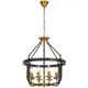 Светильник подвесной Lumina deco Berling Ldp 8024-8 bk+md 8 ламп 13 м² цвет черный
