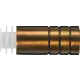 Наконечник Цилиндр металл цвет античная медь 6 см 2 шт.