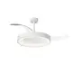 Люстра-вентилятор светодиодная Mantra 9057 с пультом 14 м² освещение от 13 до 20 м² вентиляция регулируемый белый свет цвет белый