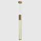 Светильник подвесной светодиодный Crystal lux Lineup sp11w brass 5 м² теплый белый свет цвет янтарный/латунь