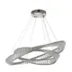 Люстра на штанге светодиодная Lumina deco 6027 Lmd_ldp_6027-800-600_chr нейтральный белый свет цвет золотой