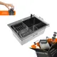 Мойка для кухни Glyph GL36045B/W02-114B/W302644B/W405B 45x60 см глубина чаши 22 см нержавеющая сталь цвет графит