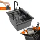 Мойка для кухни Glyph GL34050B/W02-114B/W405B/W302644B/W4998-4-U 50x40 см глубина чаши 22 см нержавеющая сталь цвет графит