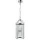 Светильник подвесной Crystal lux Tadeo sp4 d200 chrome/transparente 4 лампы 8 м² цвет хром