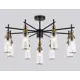 Светильник подвесной Ambrella light Modern Lh55258 9 ламп 18 м² цвет черный