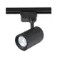 Трековый светильник спот светодиодный Crystal lux Clt 0.31 007 10w bl 10 Вт однофазный нейтральный белый свет цвет черный