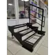 Уличная лестница Мастермарш ограждение справа 1000x900x450мм 3 ступени