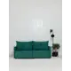 Диван раскладной Cityhd Гонконг Слим 200x90x80 см велюр цвет зеленый