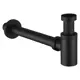 Сифон для раковины Elghansa D40 мм черный матовый, черный WBT-512-Black