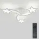 Люстра потолочная светодиодная Natali kovaltseva Led lamps 81402 с пультом управления 15 м² регулируемый белый свет цвет белый