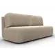 Диван раскладной Лига диванов Лига-090 206x81x91 см велюр цвет seven 729 бежевый