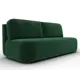 Диван раскладной Лига диванов Лига-090 206x81x91 см велюр цвет seven 626 зеленый