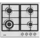 Газовая варочная панель Simfer H60V41M525 60 см 4 конфорки цвет серый / серебристый