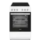 Электрическая плита с духовкой Simfer F50VW14025 50x86x54.7 см цвет белый