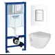 Комплект инсталляция Grohe Rapid SL 38772001 унитаз Esbano Teruel-WBN безободковый с функцией биде