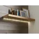 Комплект светодиодной ленты SMD2835 12В 8 мм 1.5м 2 Вт/м 24диод/м 190 лм/м 3000 К теплый белый свет