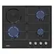 Комбинированная варочная панель Simfer H60V31B516 4 конфорки цвет черный