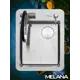 Мойка для кухни Melana MLN-R4254HK 42x54 см глубина чаши 22 см нержавеющая сталь aisi 304 цвет сатин