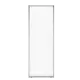 Дверь-купе 225.5x70.4 см МДФ цвет белый/серый