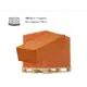 Кирпич керамический КЗ СПП терракотовый M150 250x120x65мм комплект 6120шт 1 НФ с доставкой без выгрузки