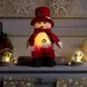 Электрическая светящаяся фигура Luazon Lighting 9898169 Снеговик 14x30x8 см теплый белый