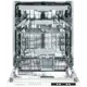 Встраиваемая посудомоечная машина Schaub lorenz SLG VI 6210 59.8 см 6 программ цвет белый
