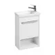 Тумба под раковину в ванную Aquaton 1A287101HP2B0 Хоуп 40 1 створка цвет белый матовый