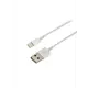 USB-Lightning кабель Rexant для iPhone оригинал ПВХ 1 м цвет белый