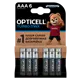 Батарейка алкалиновая Opticell Turbo Max LR03 AAA 6 шт.