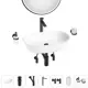 Раковина Wellsee brillant icon 20218742R 60см цвет раковина 7 в 1: д/к, сифон, смеситель, вентили, зеркало, аксессуары