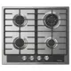 Газовая варочная панель Korting HG 665 CTGX 58 см 4 конфорки цвет серый