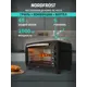 Духовой шкаф 2000 Вт Nordfrost RC 450 B 58.5x36.9x44 см цвет черный