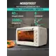Духовой шкаф 2000 Вт Nordfrost RC 450 Y 58.5x36.9x44 см цвет бежевый